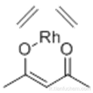 Acétylacétonatobis (éthylène) rhodium (I) CAS 12082-47-2